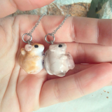 Gerbils - Rose Quartz & Amethyst