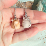 Gerbils - Rose Quartz & Amethyst