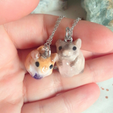 Gerbils - Rose Quartz & Amethyst