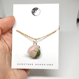 Opal Bunny - Green Jasper