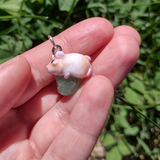 Hamster - Green Aventurine