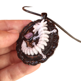 Axolotl-Skelett-Amulett