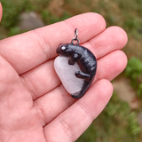 Black Salamander - Quartz