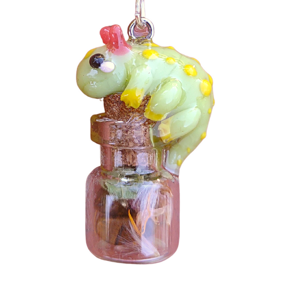 Caterpillar-Dragon Spell Jar