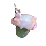 Hamster - Green Aventurine