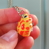 Yellow Pac-Man Frog - Zirconia