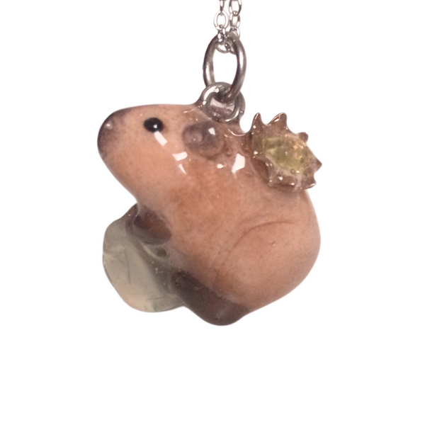 Capybara - Peridot &amp; Prehnit 