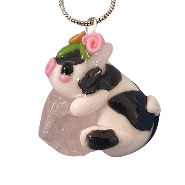 Mary the Cow - Rose Quartz