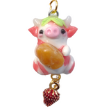 Elsa the Strawberry Cow - Rose Quartz | Golden Healer