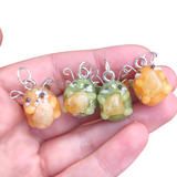 Tiny Sprites - Green| Orange - Honey Quartz