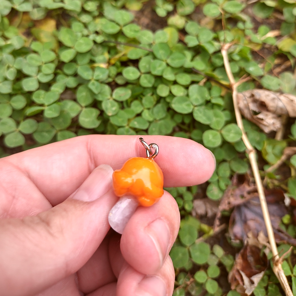 Pumpkin Toadlet Quartz Gemstone Guardians Pumpkin toadlet quartz gemstone guardians