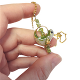 Peridot Fidget Dragon - Necklace|Bracelet