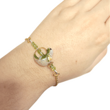 Peridot Fidget Dragon - Necklace|Bracelet