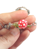 Tiny Fidget Mushroom - Necklace|Bracelet