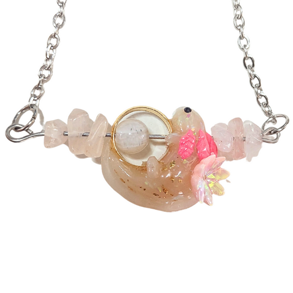 Opaleszierende Zappelblume Axolotl (klein) 