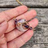 Iolite Spinner Necklace / Bracelet