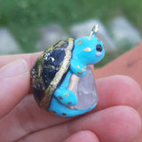 Golden Turtle - Clear Quartz "The Master Healer"