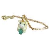 Potato Pig - Green Aventurine