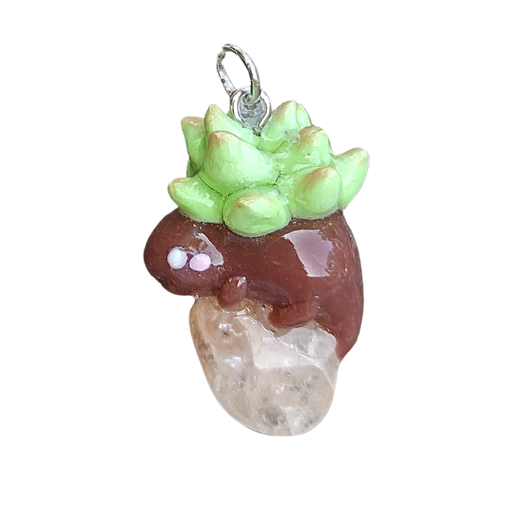 succulent creature Succulent Creature- Quartz – Gemstone Guardians